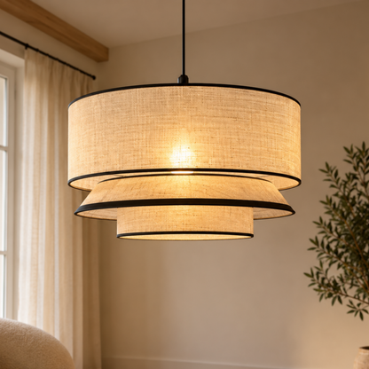 Nordische Wabi-Sabi LED Pendelleuchte