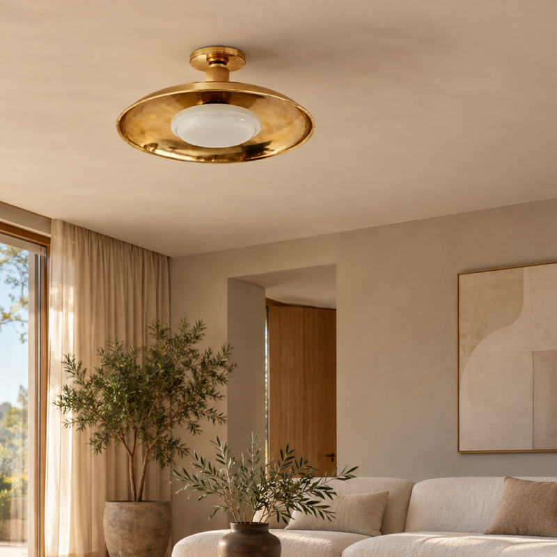 Französische Retro LED Deckenleuchte & Pendelleuchte