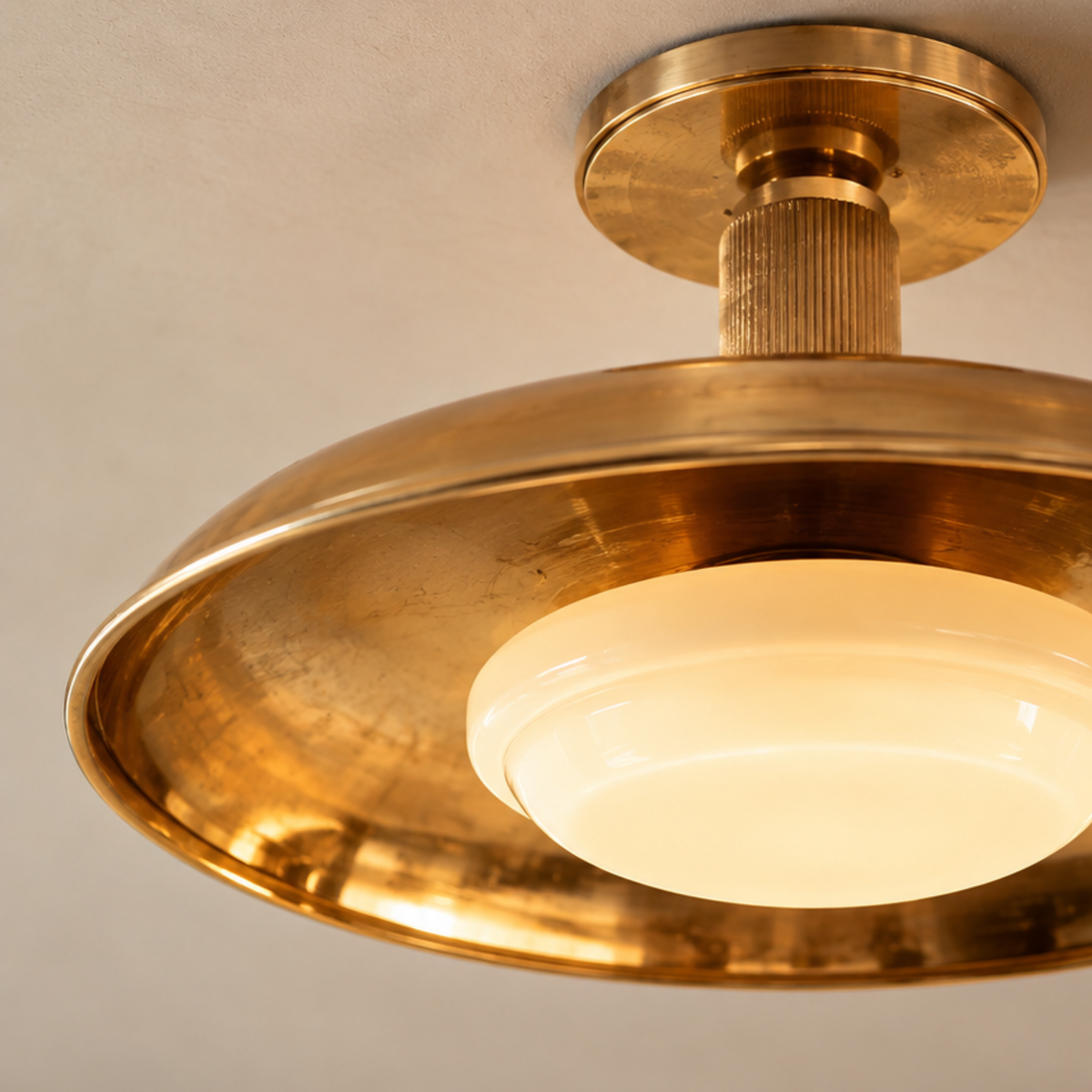Französische Retro LED Deckenleuchte & Pendelleuchte