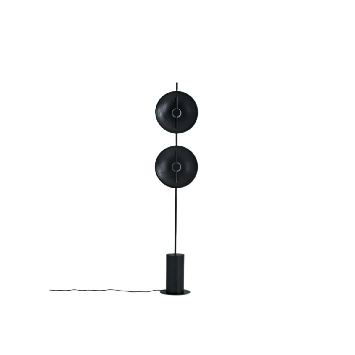 Moderne Künstlerische Doppelkreis Stehlampe