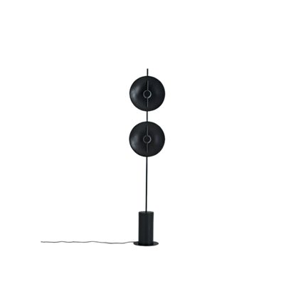 Moderne Künstlerische Doppelkreis Stehlampe
