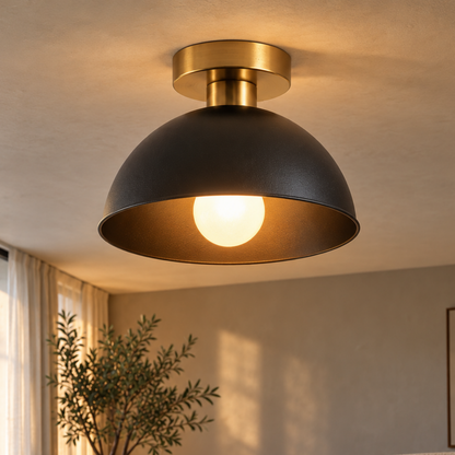 Nordische Große Fassung LED Deckenleuchte