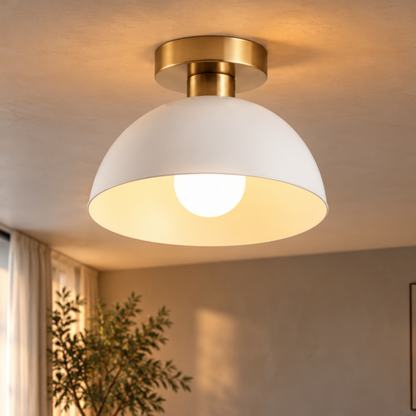 Nordische Große Fassung LED Deckenleuchte