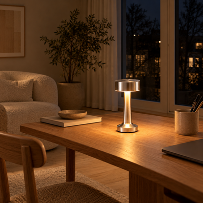 Moderne Kabellose Wiederaufladbare LED Tischlampe
