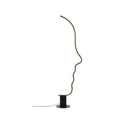 Minimalistische Indoor-Gesichts-Stehlampe