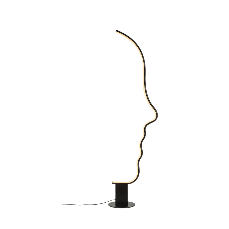Minimalistische Indoor-Gesichts-Stehlampe