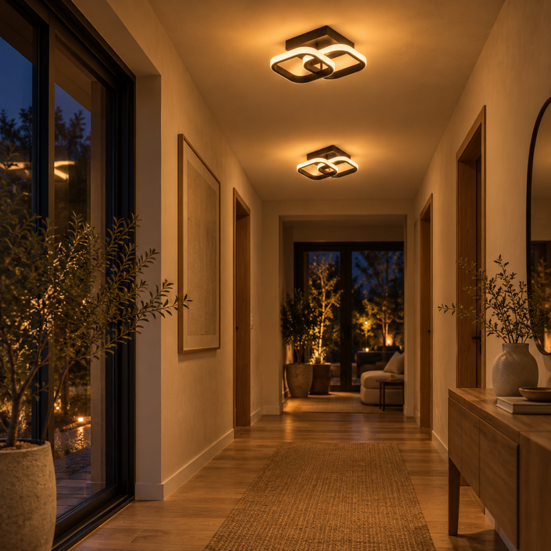 Moderne LED Deckenleuchte