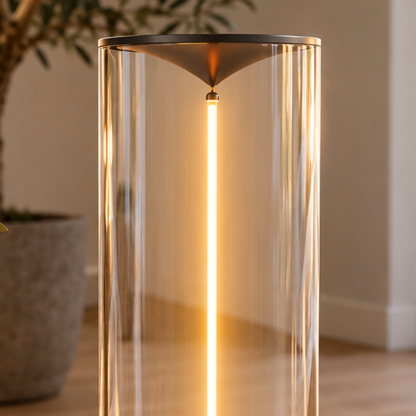 Moderne Zylinderförmige LED Tischlampe