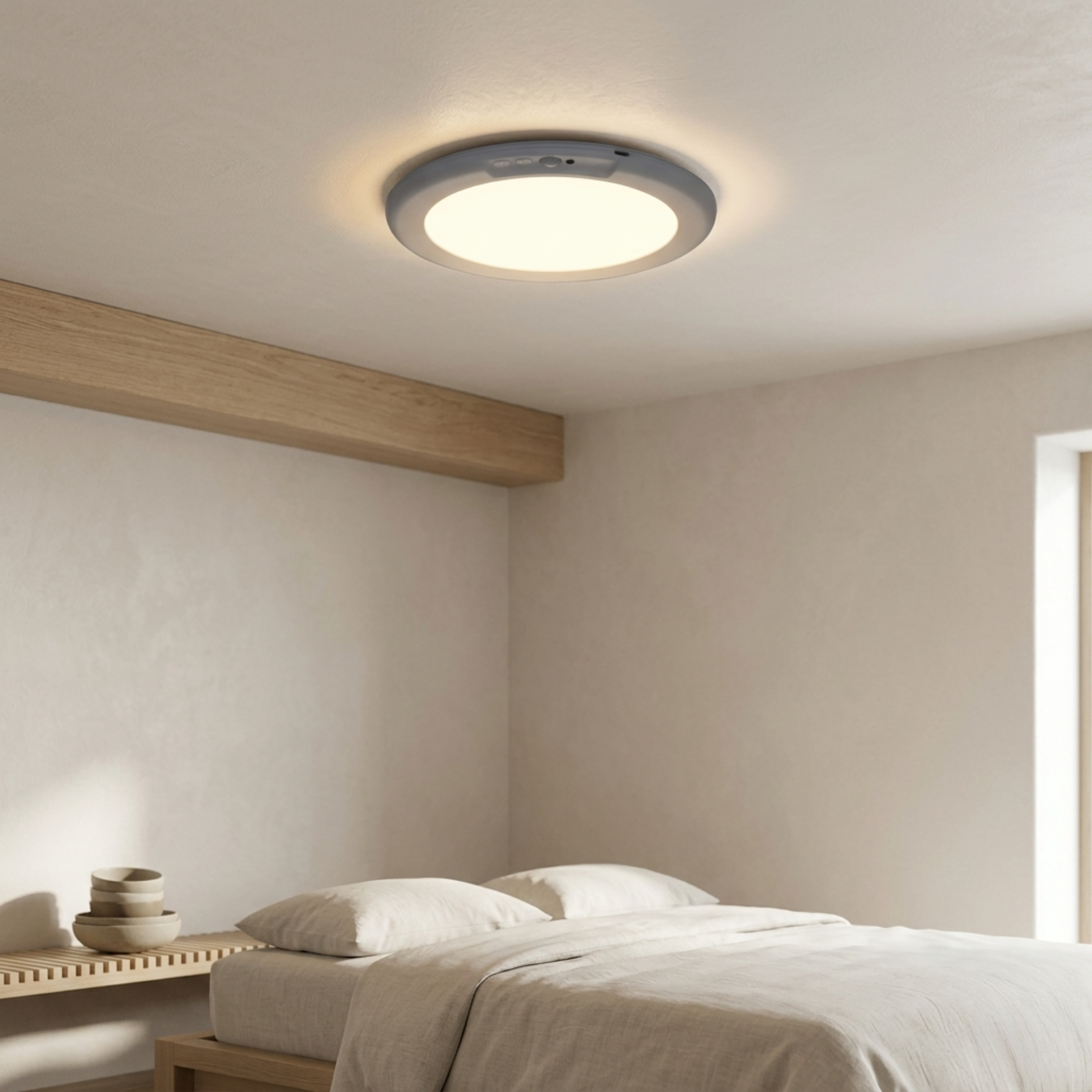LED Bewegungsmelder Deckenleuchten mit Fernbedienung