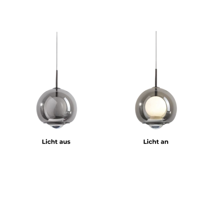 Dimmbare Glas Pendelleuchte