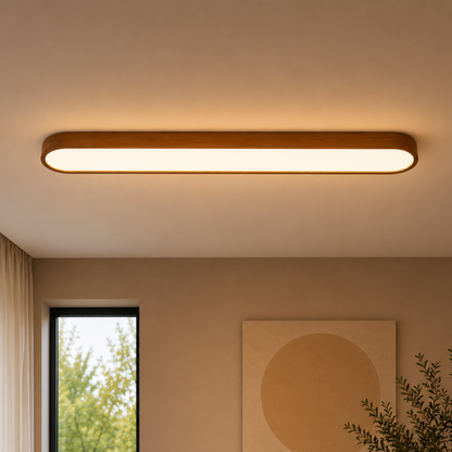 Moderne Ovale Lineare LED-Deckenleuchte