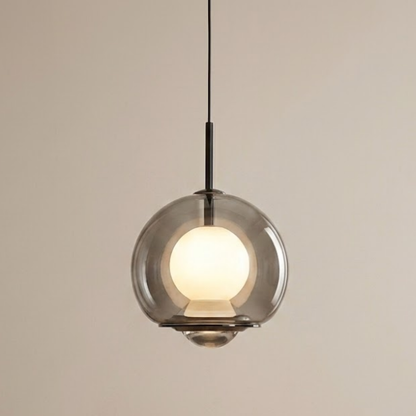 Dimmbare Glas Pendelleuchte