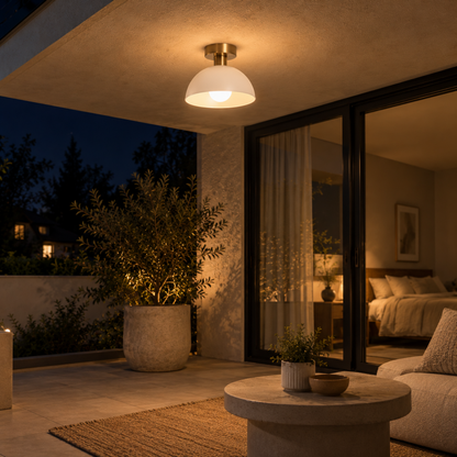 Nordische Große Fassung LED Deckenleuchte
