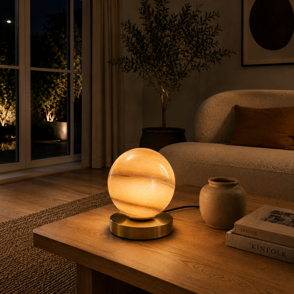 Stilvolle Planetarische Tischlampe