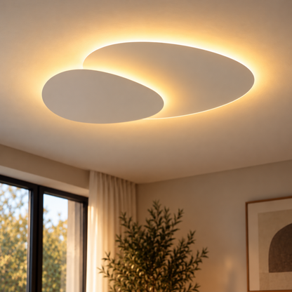 Moderne Minimalistische Ovale LED Deckenleuchte