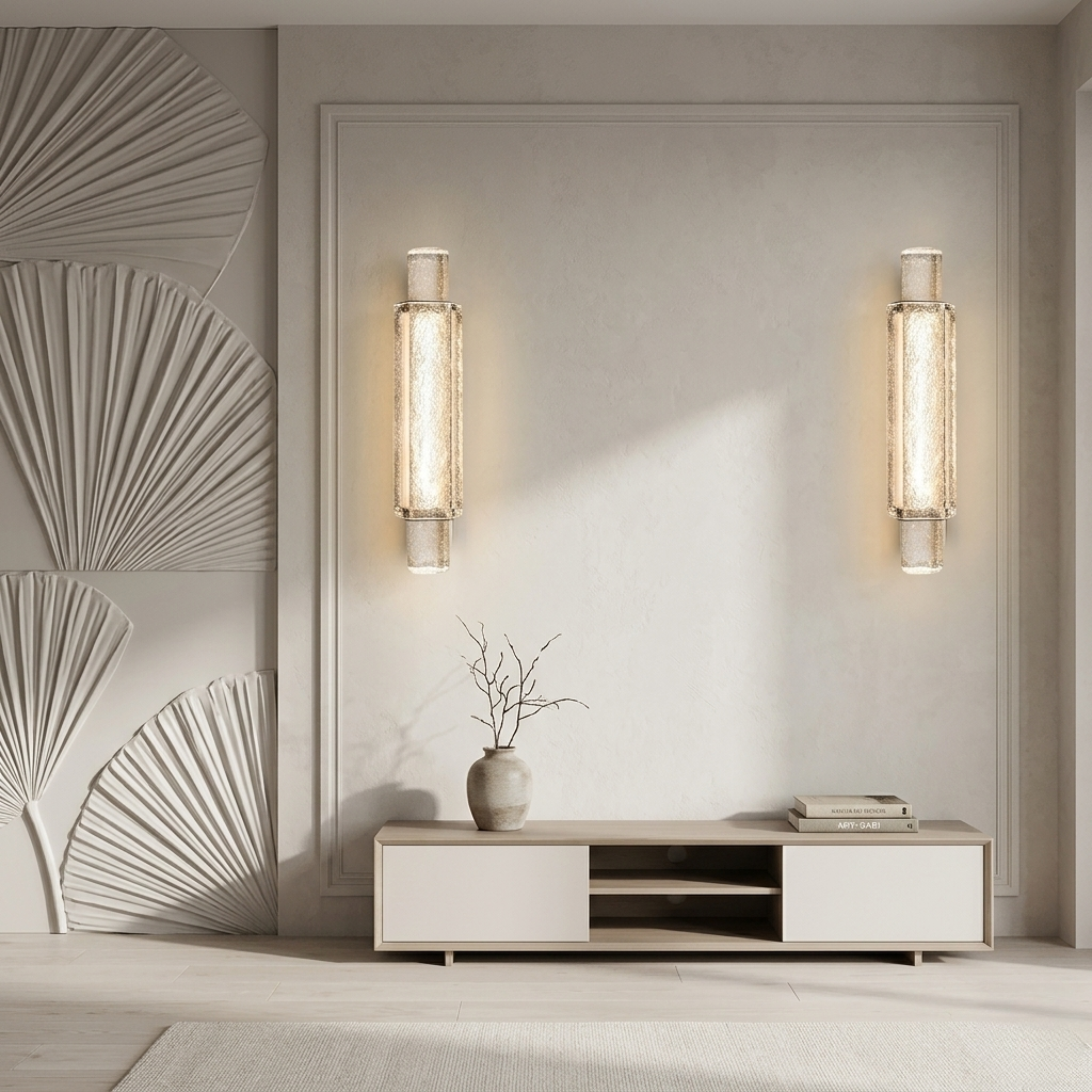 Titania Glas Wandlichter