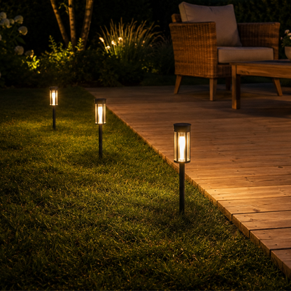 Solarbetriebene Taschenlampe