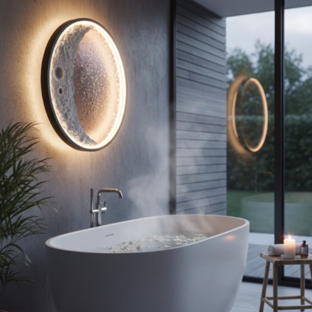 Moderne LED Mond Wandlampe