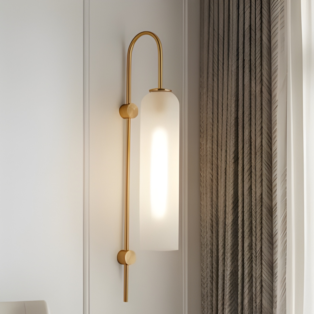 Moderne Glas Wandlampe für Innen