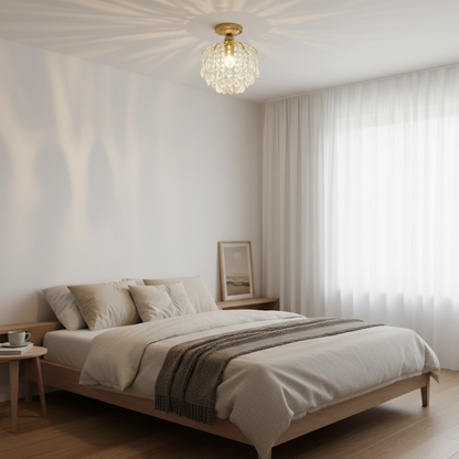 Kristall Hängelampe Wohnzimmer